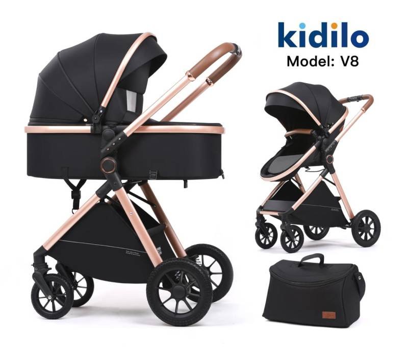 *KIDILO Baby Stroller with Diaper Bag