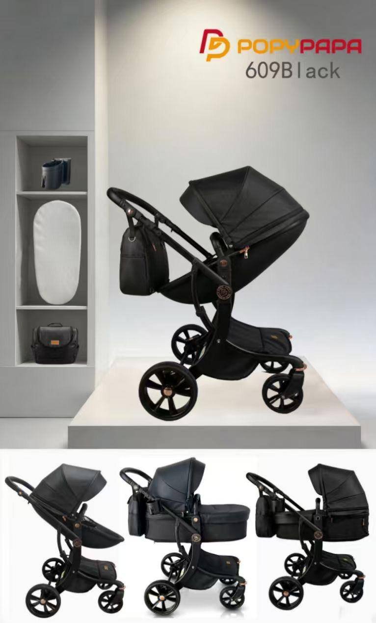  *POPYPAPA Leather Baby Stroller*