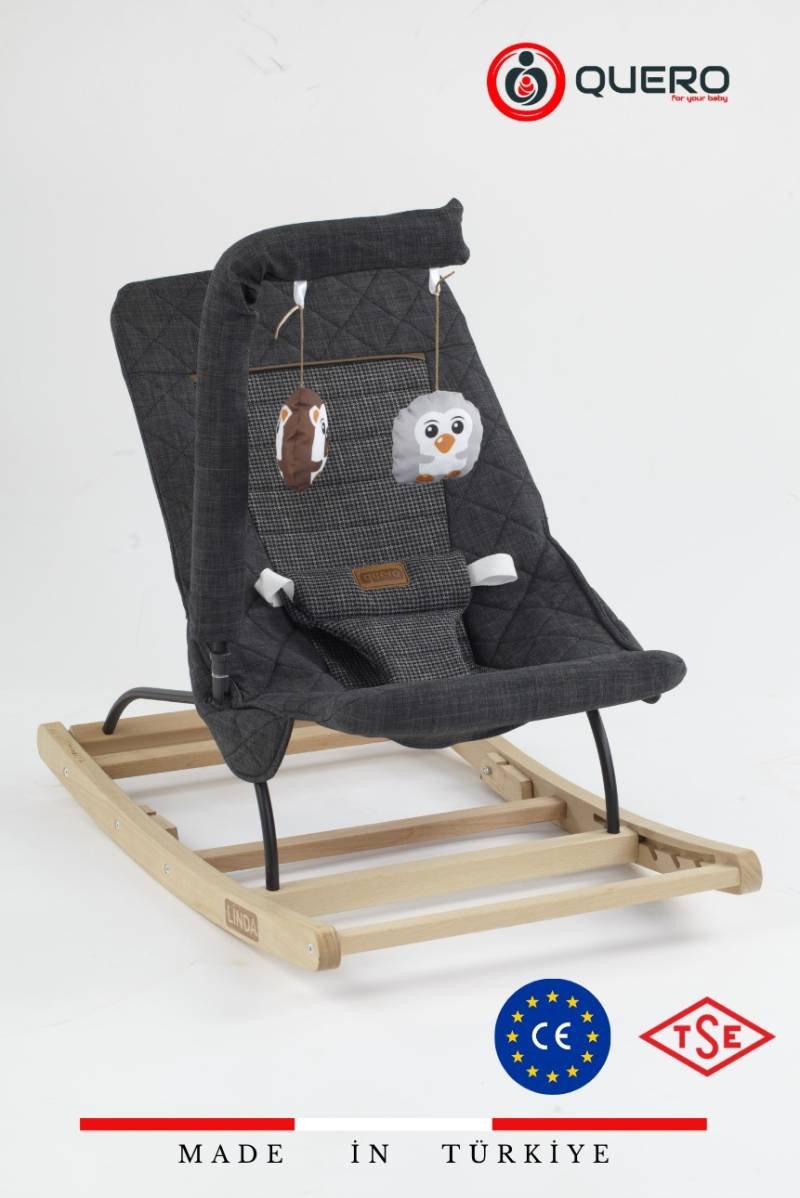 *Turkish Wooden Manual Rocking Chair*