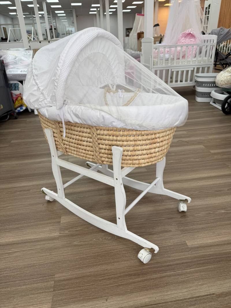 *Moses Basket with Stand*